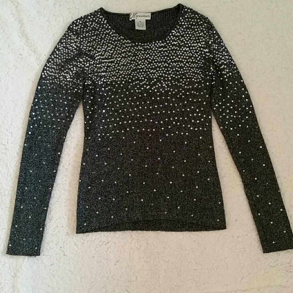 Gorgeous Dress Barn Sequence Top